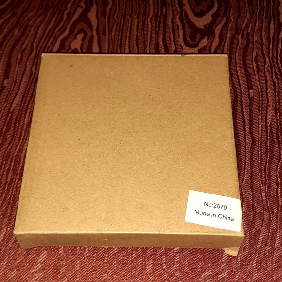 CERAMIC TILE ART PALM TREES 4"×4" WALL TABLE ART GLAZED FINISH NEW IN BOX - Picture 4 of 4